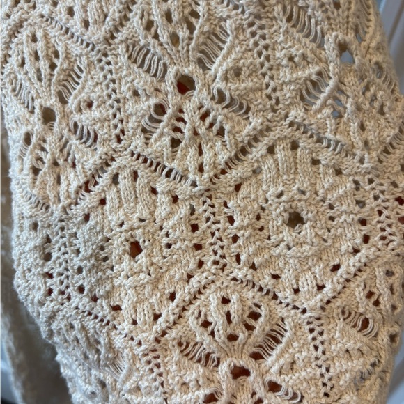 I.N.C. International Concepts Crochet Boho Long Cardigan - Picture 6 of 9